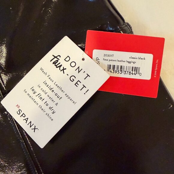 Spanx Faux Patent Leather Pants - NWT - Picture 8 of 8